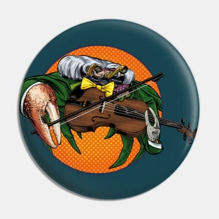 The Fiddler Crab Pin