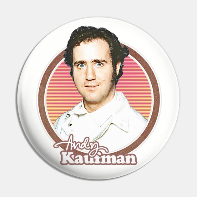 Andy Kaufman // Retro Fan Aesthetic Design Pin by DankFutura