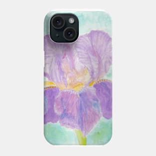 Violet  Iris Phone Case