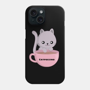 Catpuccino - Cat Pun Phone Case