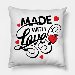 Made With Love Pillow