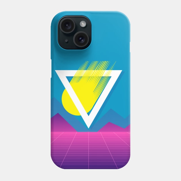 Retro 80s Graphic Design Phone Case by AlondraHanley