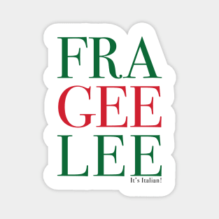 Fragile Christmas Magnet