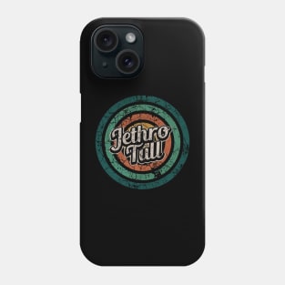 Jethro Tull // Retro Circle Crack Vintage Phone Case