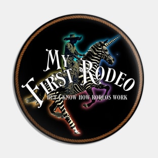 Rodeo sticker Pin