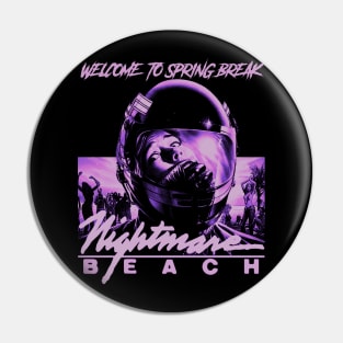 Nightmare Beach, Classic Horror (Version 1) Pin