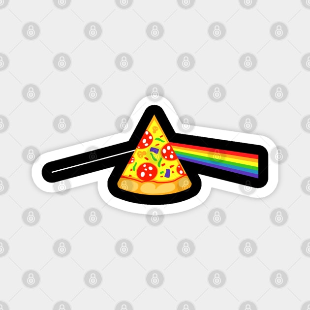 Pizza Prism Magnet by drewbacca