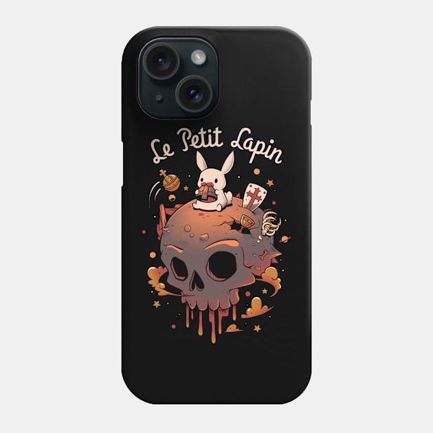 Bloody Rabbit Planet - White Bunny Prince Phone Case by Snouleaf