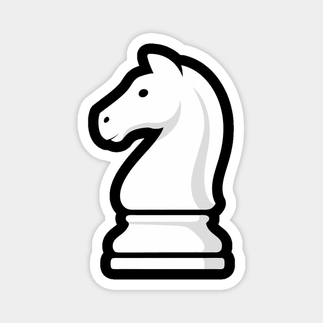 Knight Magnet by CreativeSage