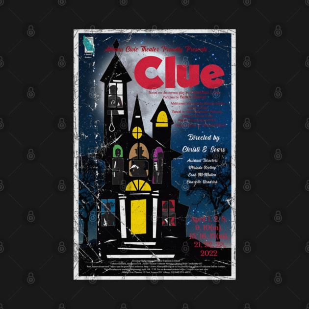 Clue movie t-shirt by San9 pujan99a