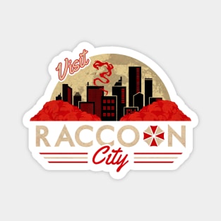 Raccoon City Magnet