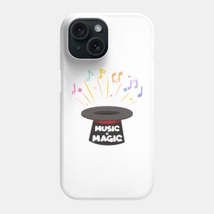 Music is Magic Music for Music Lovers T-Shirt Phone Case