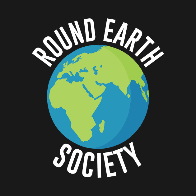 Round Earth Society Flat Earth by Rebus28