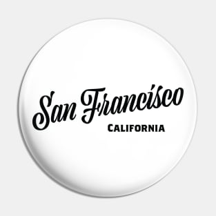 San Francisco California Pin