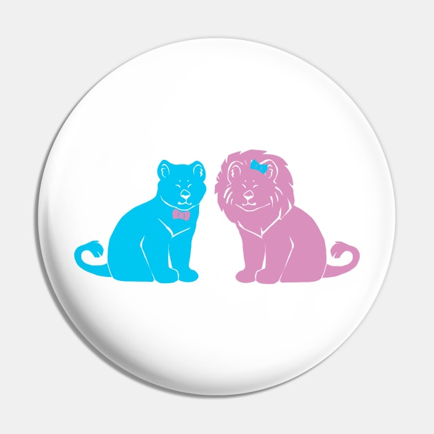 happy trans lions Pin by raychromatic
