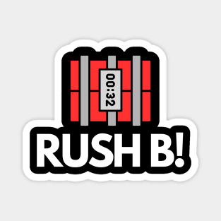 Rush B Magnet