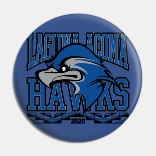 LA Hawks Pin