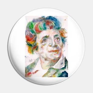 JEAN-PAUL MARAT watercolor portrait Pin