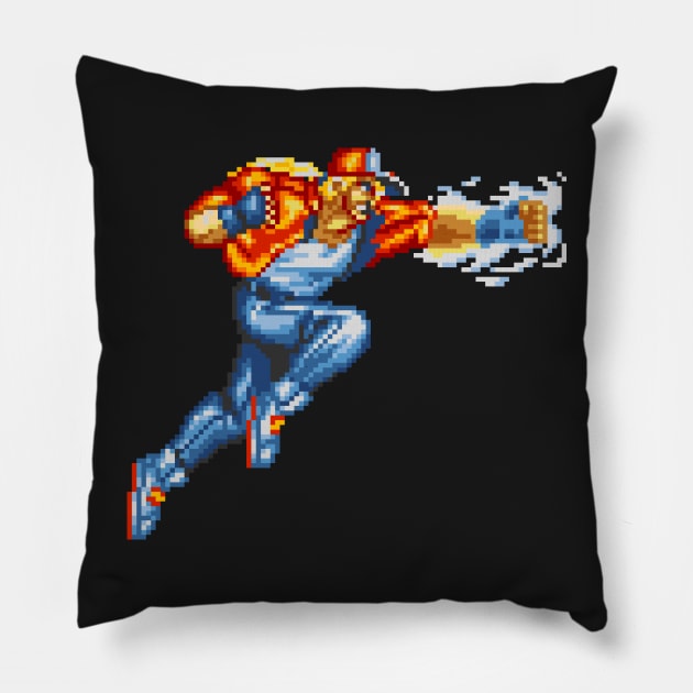 Terry Bogard Pillow by Pixelblaster