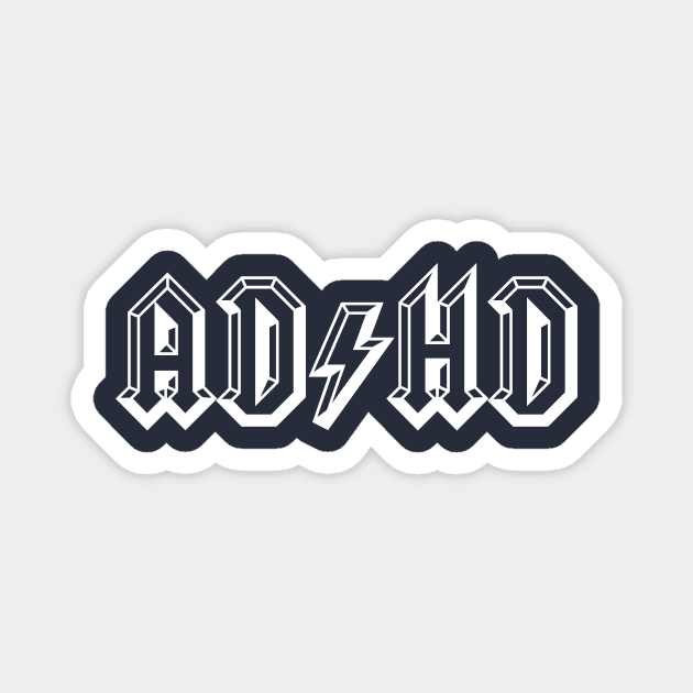 ADHD Magnet by Yankeeseki