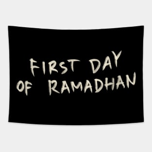 First Day Of Ramadhan Tapestry