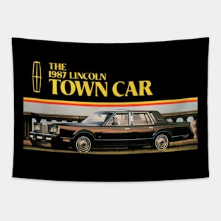 1987 LINCOLN TOWN CAR - brochure Tapestry