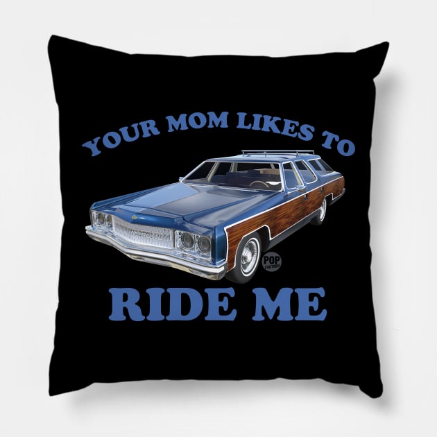 STATION WAGON Pillow by toddgoldmanart