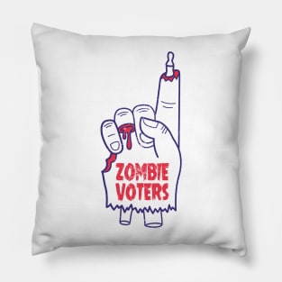 Zombie Voters Pillow