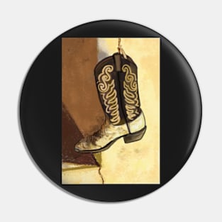 Boot on a Rope Pin