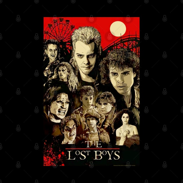 The Lost Boys 80s Horror Movie by sudaisgona