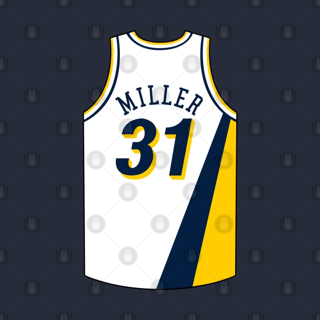 Reggie Miller Indiana Jersey Qiangy by qiangdade
