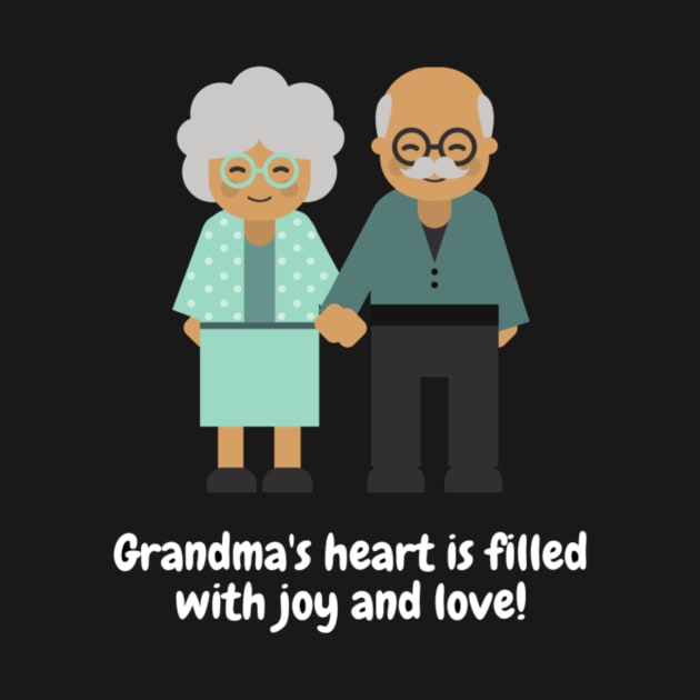 Grandma's heart is filled with joy and love! by Nour