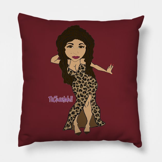 Techeetah Pillow by ArtAnything