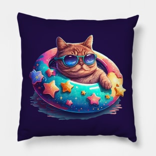 Floating Through The Stars Pillow