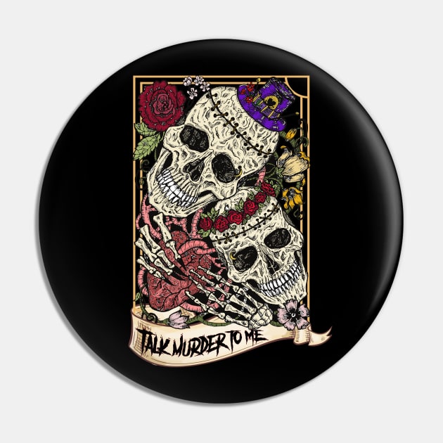 Talk murder to me Pin by onemoremask