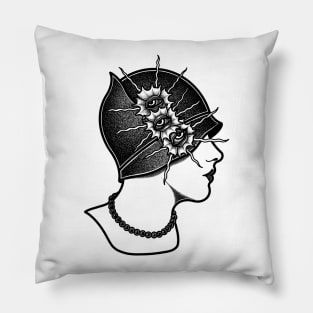 Dark lady Pillow