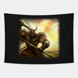 Viking warrior going to war Tapestry