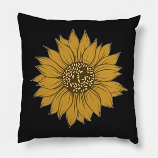 Sunflower Pillow