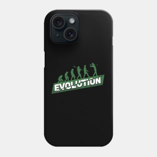 Golf Evolution Golfing Golfer Gift Phone Case