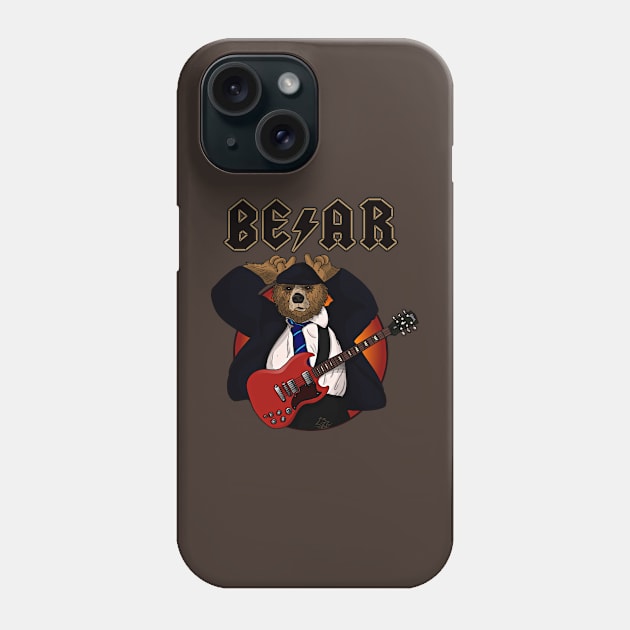 Highway to Bear! Phone Case by Wurm
