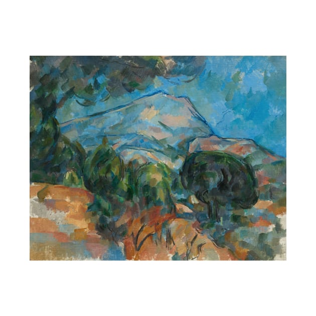 Mount Sainte-Victoire by Paul Cezanne by Classic Art Stall