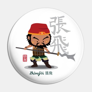 Zhangfei 02 Three Kingdom Pin