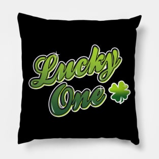 St. Patrick's Day lucky one Pillow