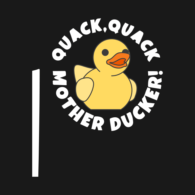 I Love Duck Quack Cute Ducky T-Shirt gift by Lomitasu