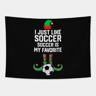 I Just Like Soccer - Funny Soccer Football Tapestry