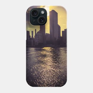 Roosevelt Island Skyline Sunset New York City Phone Case