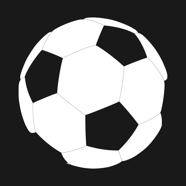 Soccer Ball Silhouette - Soccer - Kids Long Sleeve T-Shirt | TeePublic