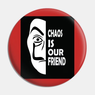 CHAOS FRIEND T-SHIRT Pin