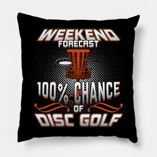 Disc Golf Player Gift Pillow