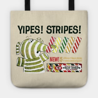 YIPES! STRIPES! Beech-Nut Fruit Stripe Gum Tote